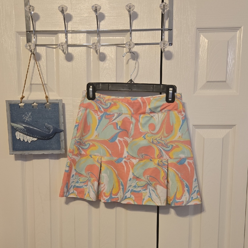 Reel Legends Pastel Swirl Mini Skirt